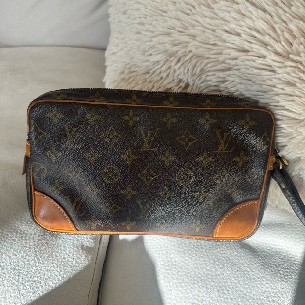 Louis Vuitton Monogram Marly Dragonne Clutch GM Marley - Picture 3 of 13